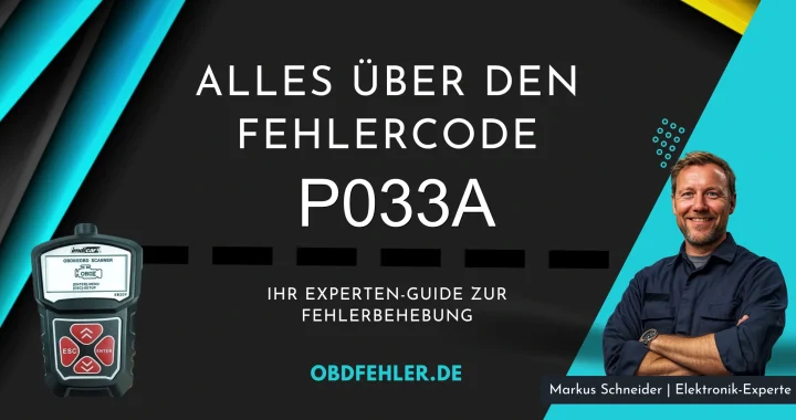 OBD-Fehler P033A: Der umfassende Leitfaden - Alles Wissenswerte im Überblick.