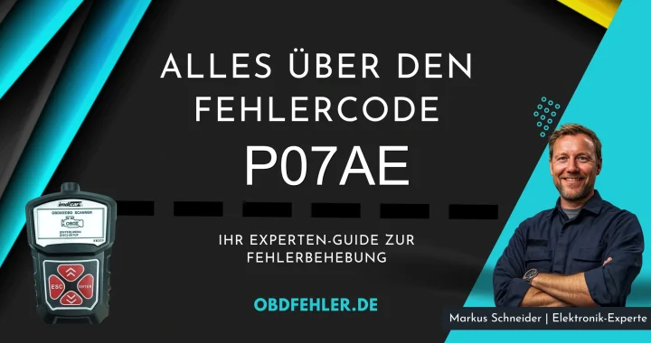 OBD-Fehler P07AE: Der umfassende Leitfaden - Alles Wissenswerte im Überblick.