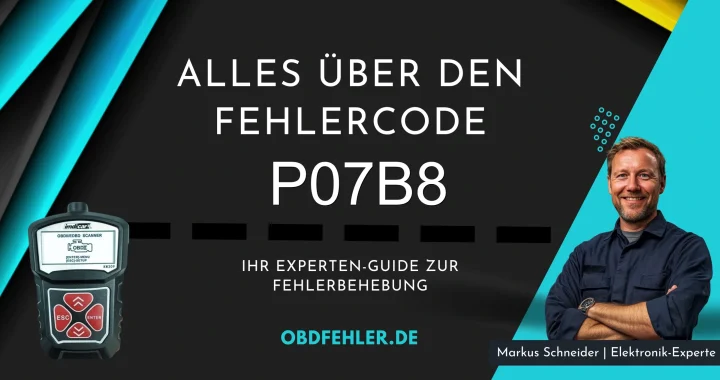 OBD-Fehler P07B8: Der umfassende Leitfaden - Alles Wissenswerte im Überblick.