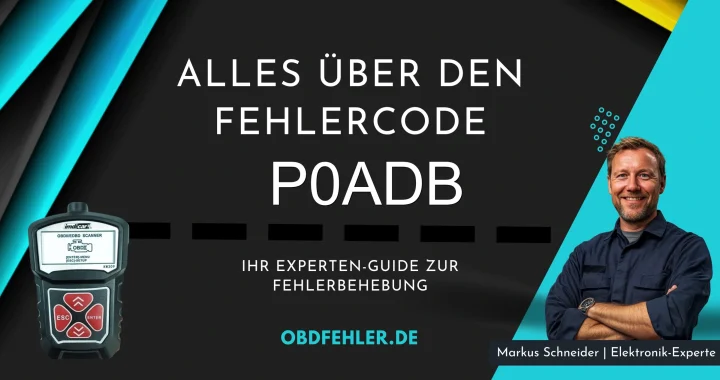 OBD-Fehler P0ADB: Der umfassende Leitfaden - Alles Wissenswerte im Überblick.